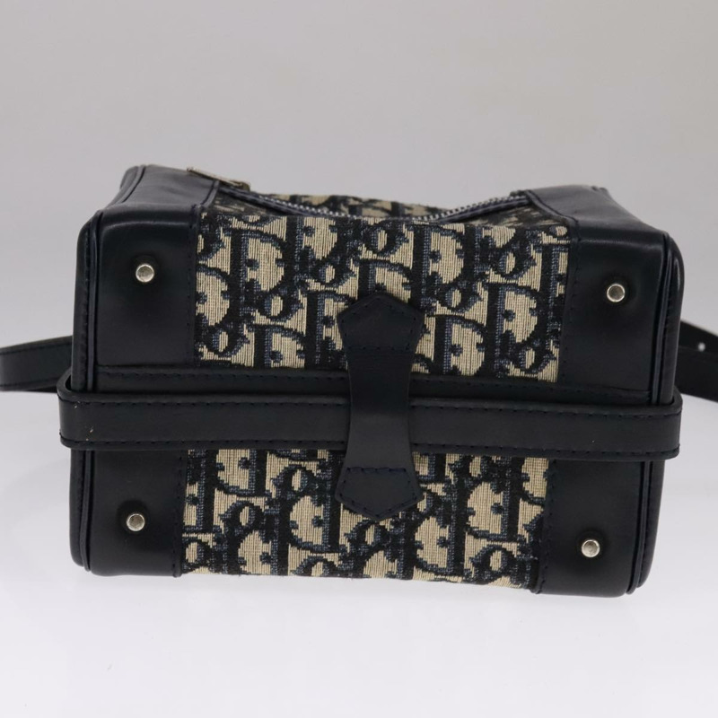 【日本直送】Christian Dior Trotter帆布肩背包 海軍藍 正品 111522-4
