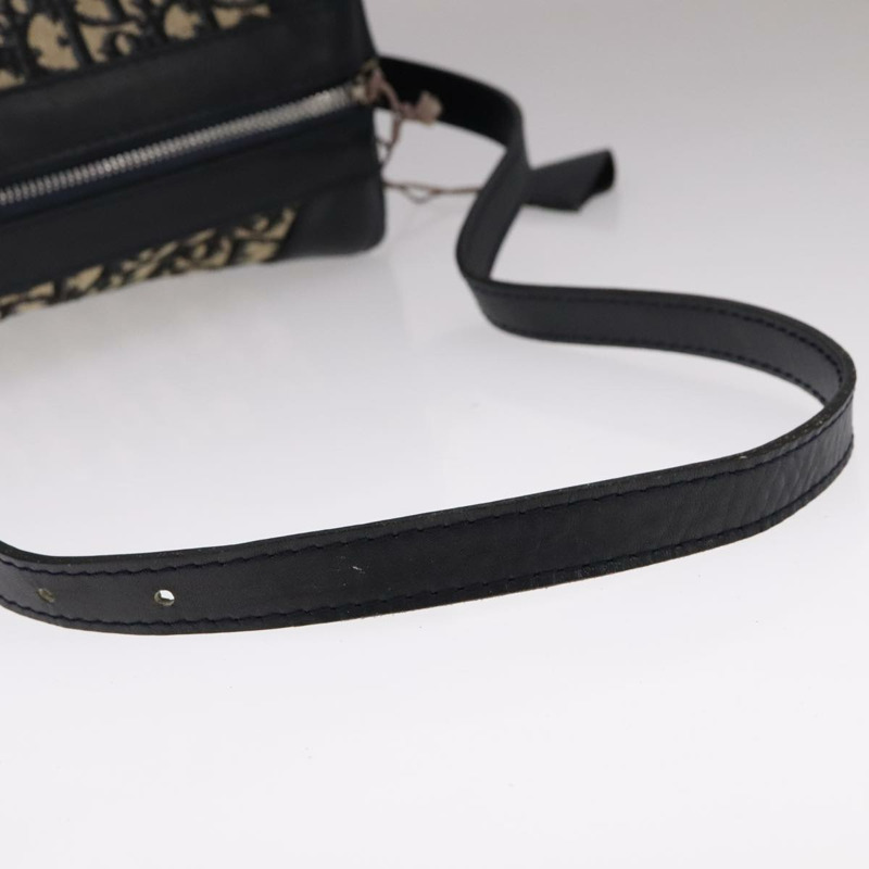 【日本直送】Christian Dior Trotter帆布肩背包 海軍藍 正品 111522-6