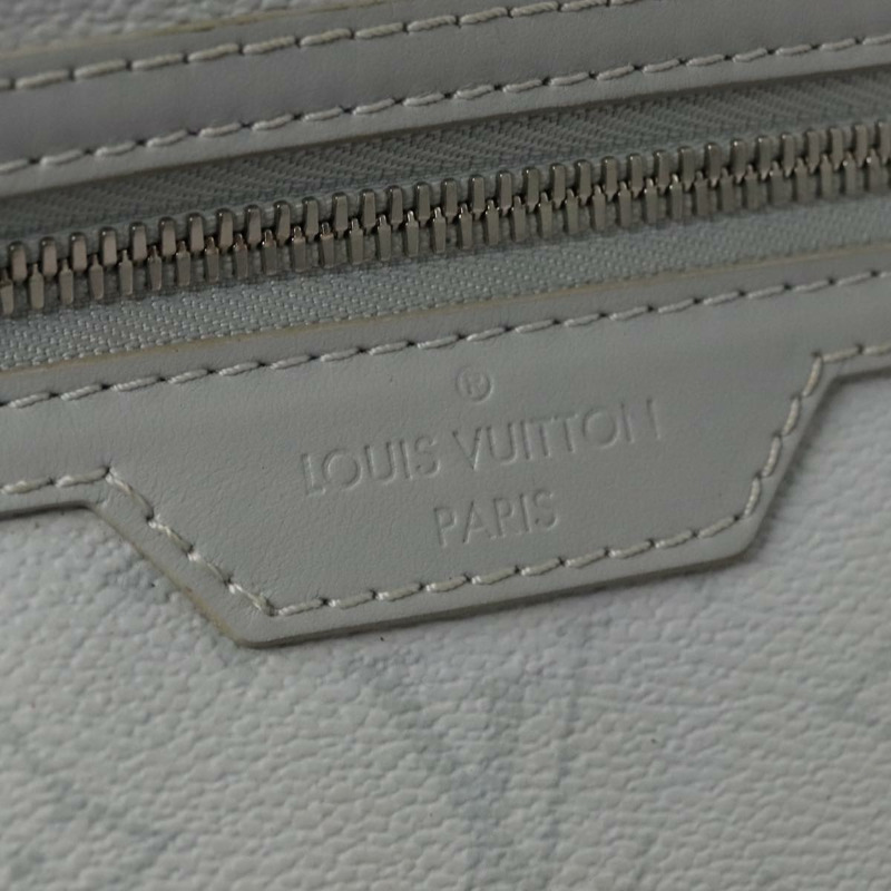 【日本直送】路易威登 Monogram 白色扁平男單肩包 Bron M44640 正品 111516-21