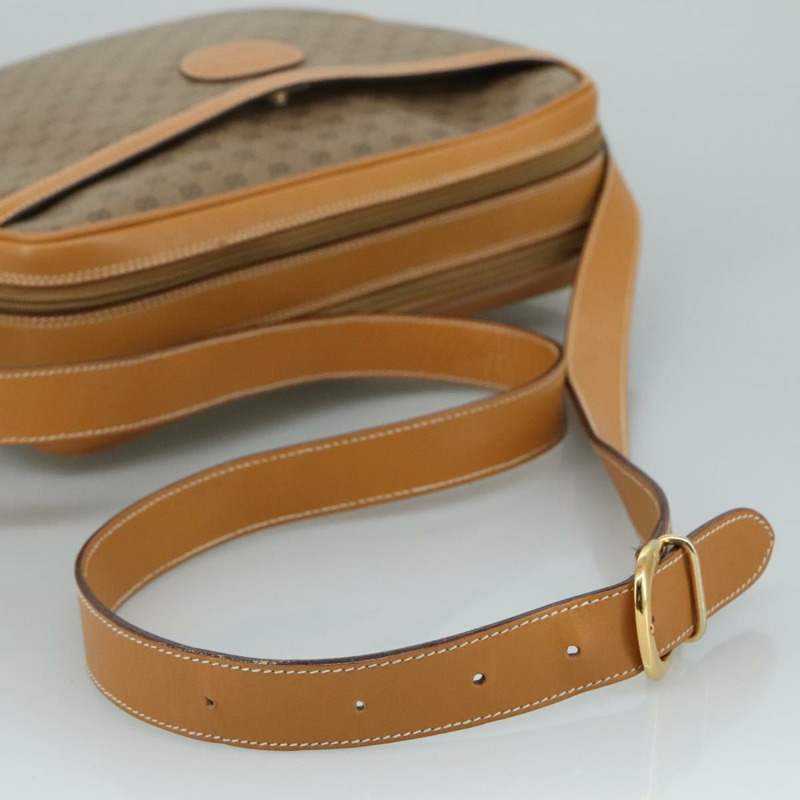 【日本直送】GUCCI Micro GG Supreme 單肩包 PVC 米色 正品 111808-6