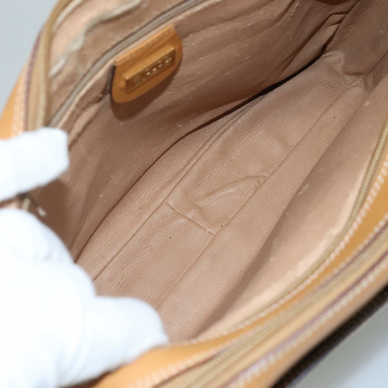 【日本直送】GUCCI Micro GG Supreme 單肩包 PVC 米色 正品 111808-10