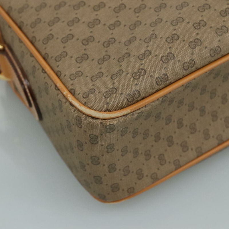 【日本直送】GUCCI Micro GG Supreme 單肩包 PVC 米色 正品 111808-13