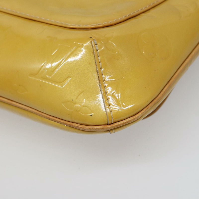 【日本直送】路易威登 Monogram Vernis Thompson Street 手袋 米色 M91301 LV Auth hk1982-14