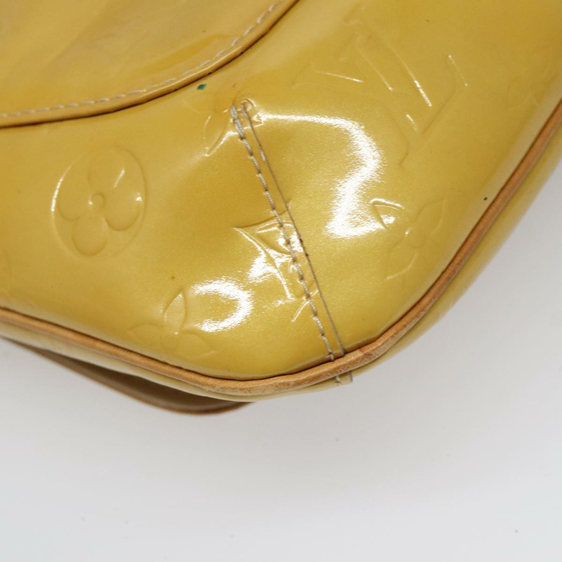 【日本直送】路易威登 Monogram Vernis Thompson Street 手袋 米色 M91301 LV Auth hk1982-15