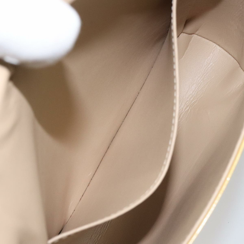 【日本直送】路易威登 Monogram Vernis Thompson Street 手袋 米色 M91301 LV Auth hk1982-19