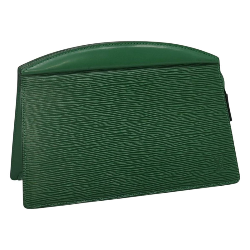 【日本直送】路易威登 Epi Trousse Crete 手拿包 綠色 M48404 LV 授權 112588-0