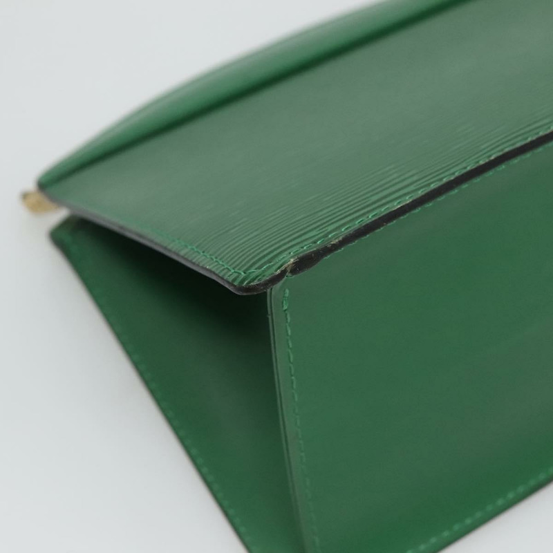 【日本直送】路易威登 Epi Trousse Crete 手拿包 綠色 M48404 LV 授權 112588-13