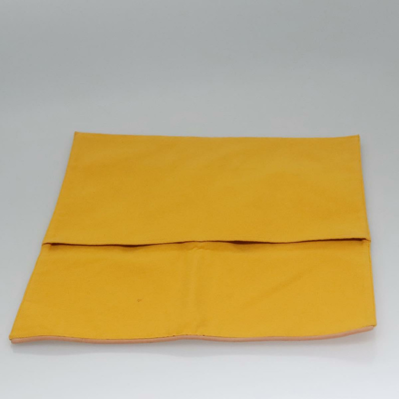 【日本直送】愛馬仕手拿包 帆布 黃色 正品 ti2709-7