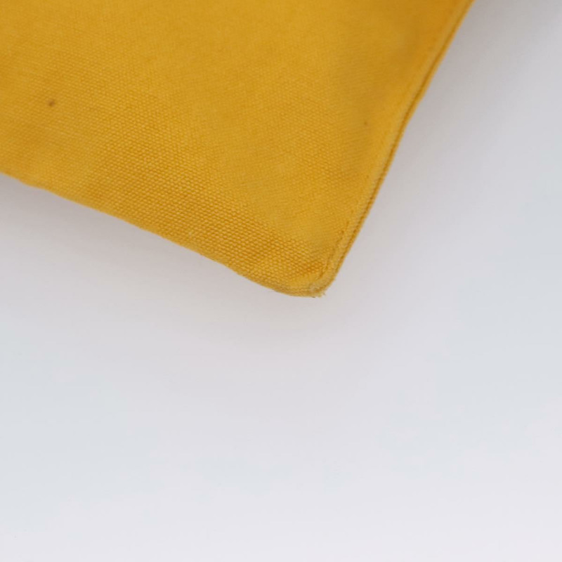 【日本直送】愛馬仕手拿包 帆布 黃色 正品 ti2709-13