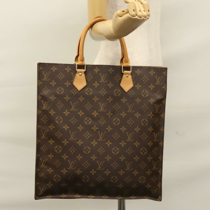 【日本直送】路易威登 Monogram Sac Plat 手提包 M51140 LV 正品 110356-20