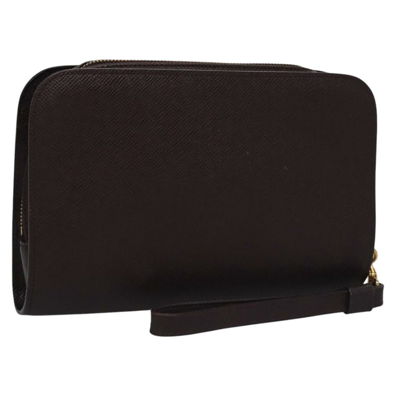 【日本直送】LOUIS VUITTON Taiga Baikal 手拿包 Acajou M30186 LV 正品 110354-0