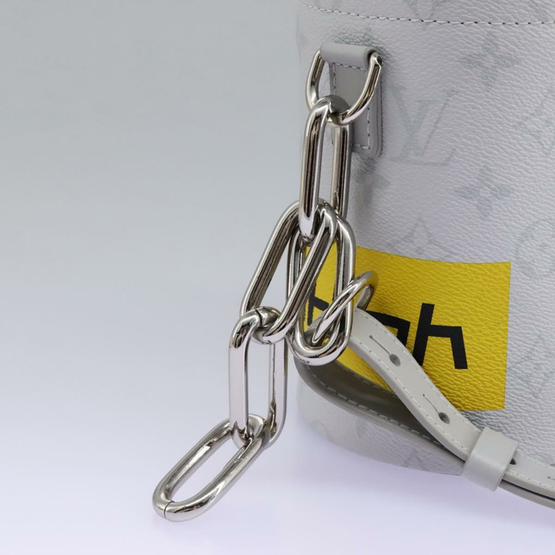 【日本直送】路易威登 Monogram 白色粉筆 Nanobag 肩包 灰色 M44631 正品 105949A-8