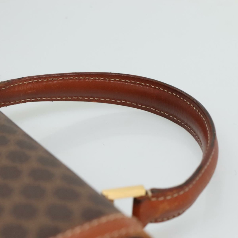 【日本直送】CELINE Macadam帆布手提包 PVC皮革 兩用棕色 正品 113560-13