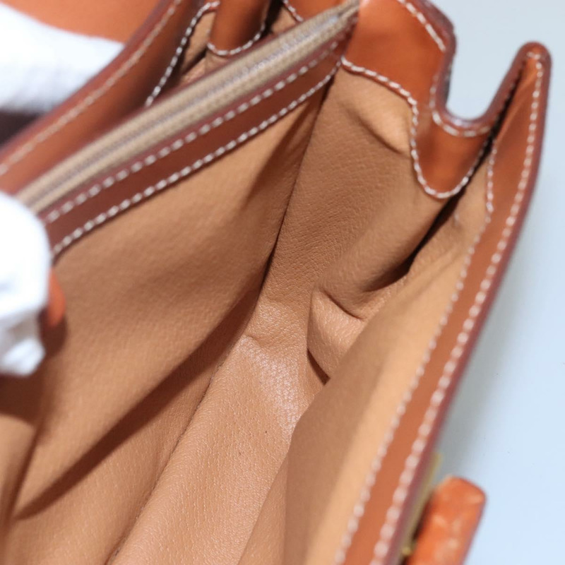 【日本直送】CELINE Macadam帆布手提包 PVC皮革 兩用棕色 正品 113560-20