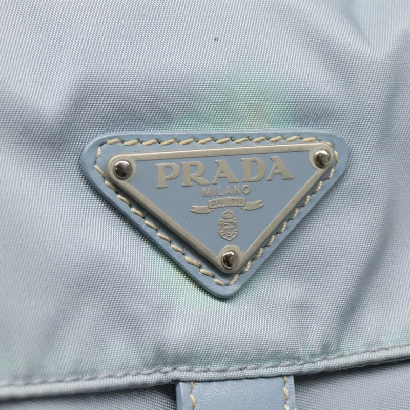 【日本直送】PRADA 尼龍肩包 淺藍色 正品 113631-18