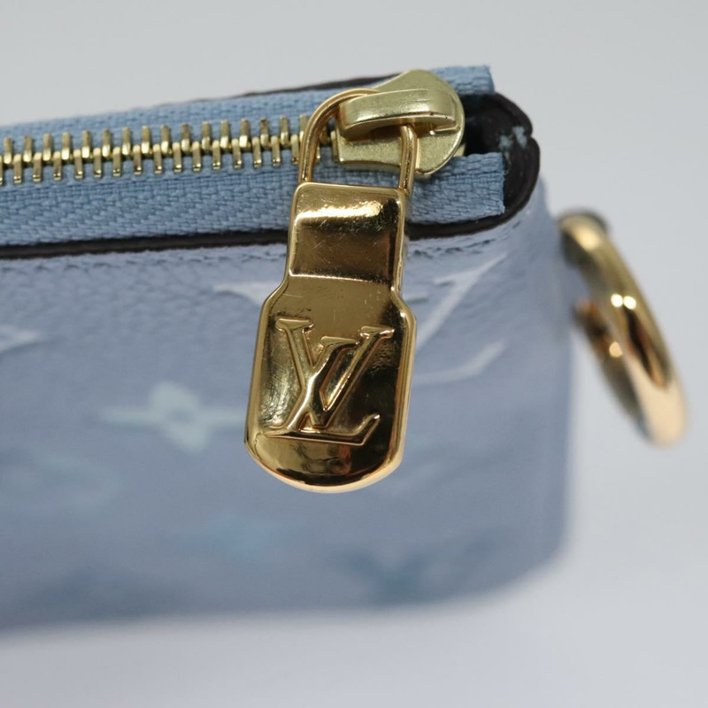 【日本直送】路易威登 Monogram Empreinte Pochette Trio 手袋粉紅 M80407 LV 正品 107585A-30