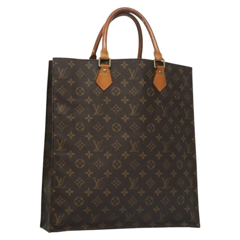 【日本直送】路易威登 Monogram Sac Plat 手提包 M51140 LV 正品 th5607-0