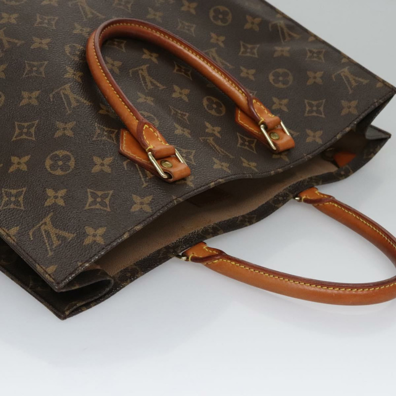 【日本直送】路易威登 Monogram Sac Plat 手提包 M51140 LV 正品 th5607-6