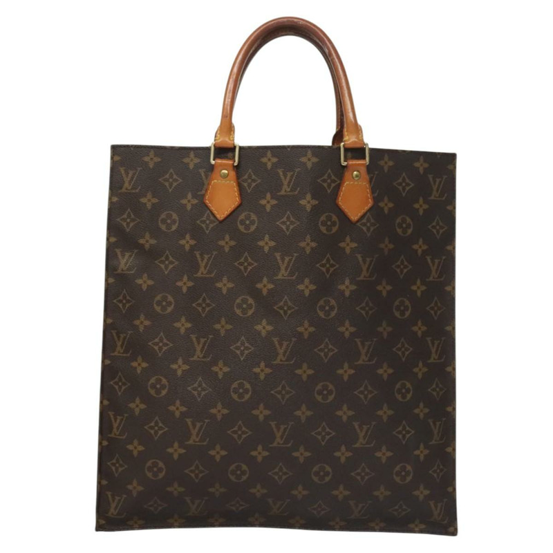 【日本直送】路易威登 Monogram Sac Plat 手提包 M51140 LV 正品 th5607-12