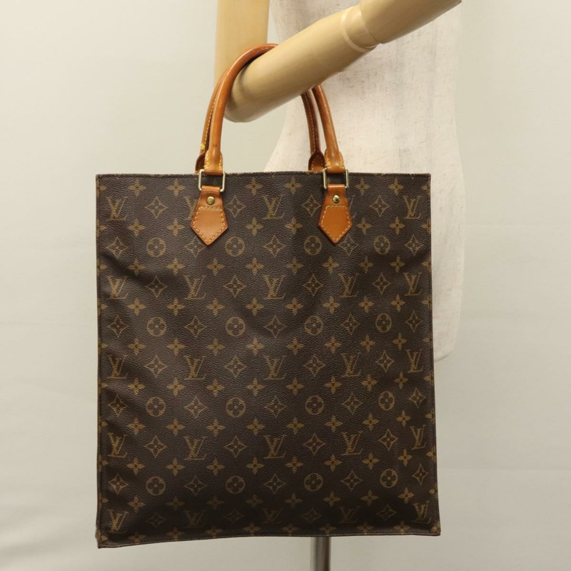 【日本直送】路易威登 Monogram Sac Plat 手提包 M51140 LV 正品 th5607-21