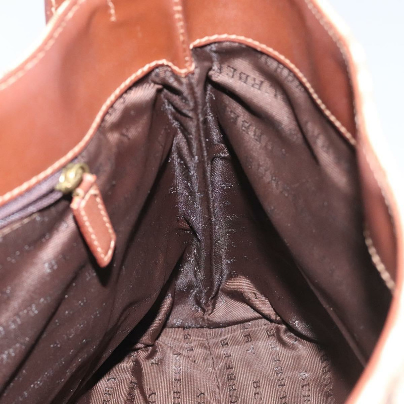 【日本直送】BURBERRY Nova 格紋肩背包 PVC 米色 正品 114737-17