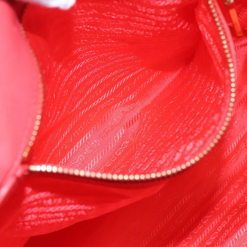 【日本直送】PRADA 尼龍手提包 2way Orange Gold Auth 115130-18