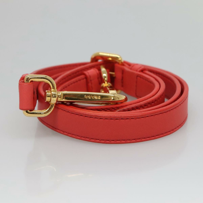 【日本直送】PRADA 尼龍手提包 2way Orange Gold Auth 115130-20