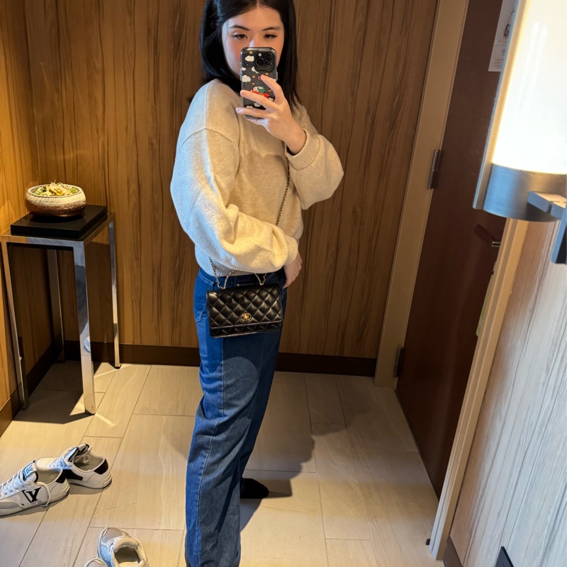 CHANEL 24C WOC 鏈帶皮夾-17