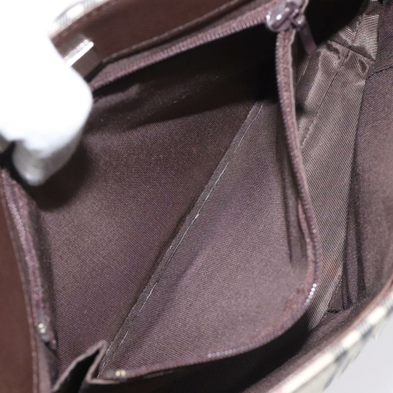 【日本直送】BURBERRY Nova 格紋帆布單肩包 米色 銀色 正品 BD069-20