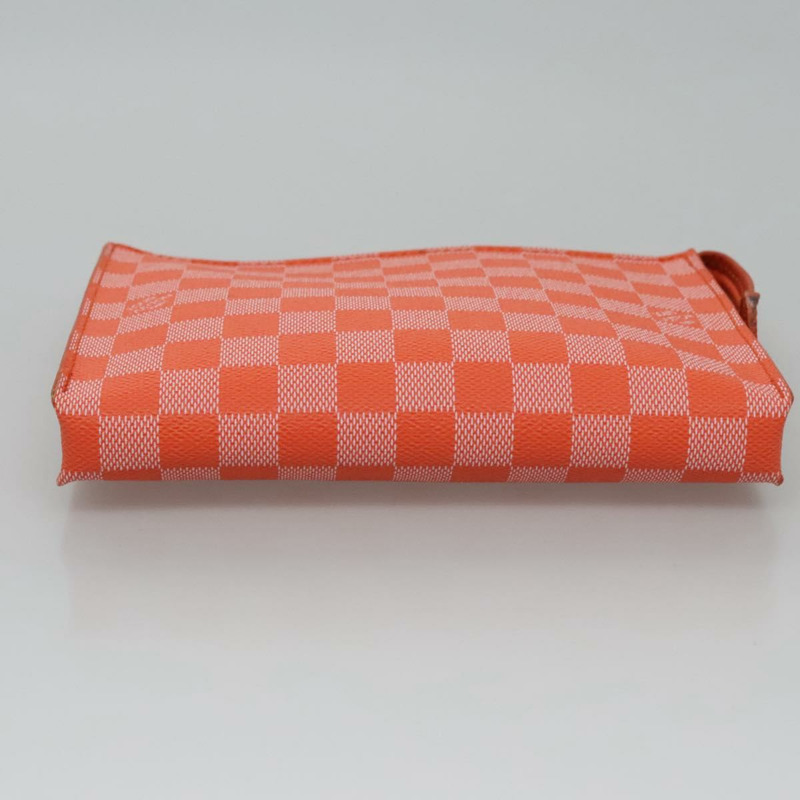 【日本直送】路易威登 Damier Color Elemon 手拿包 橙色 Pimon N41299 LV 授權 BD015-5