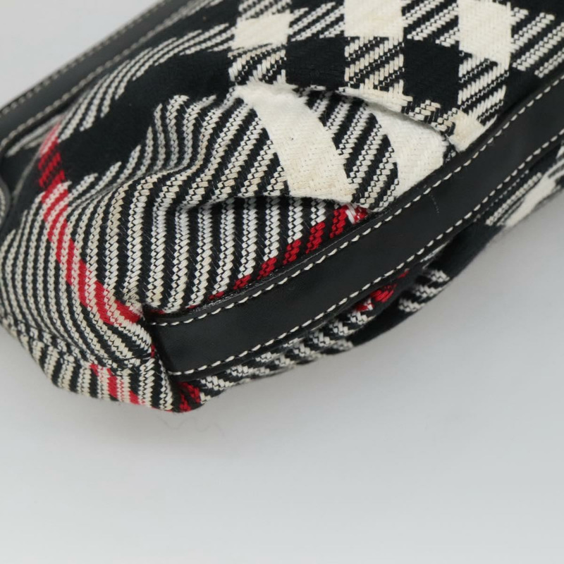 【日本直送】BURBERRY Nova 格紋藍標單肩包帆布黑色正品 BD170-15