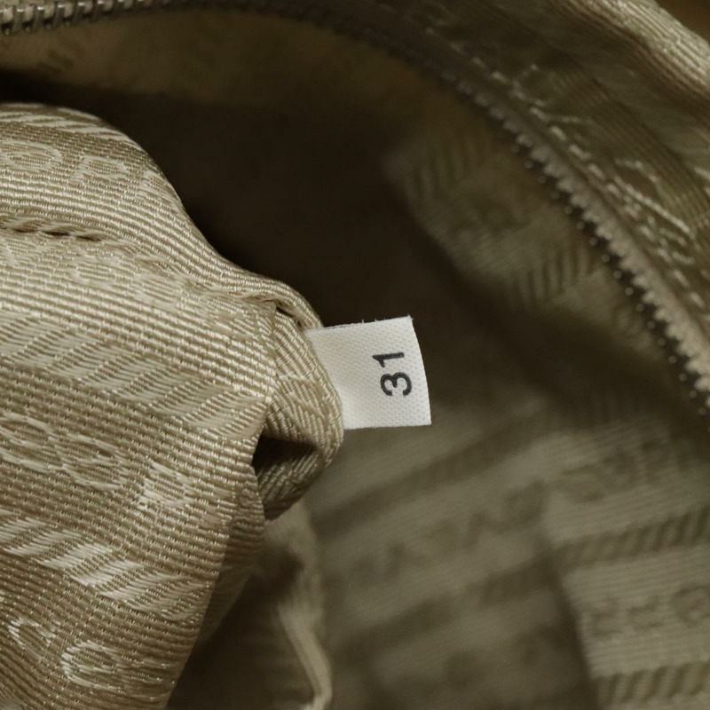 【日本直送】PRADA 單肩包 尼龍 米色 銀色 正品 ac3661-10