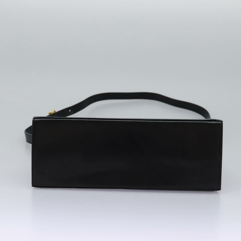 【日本直送】Salvatore Ferragamo Gancini 手提包 皮革 2 款 黑色 金色 正品 fm4391-4