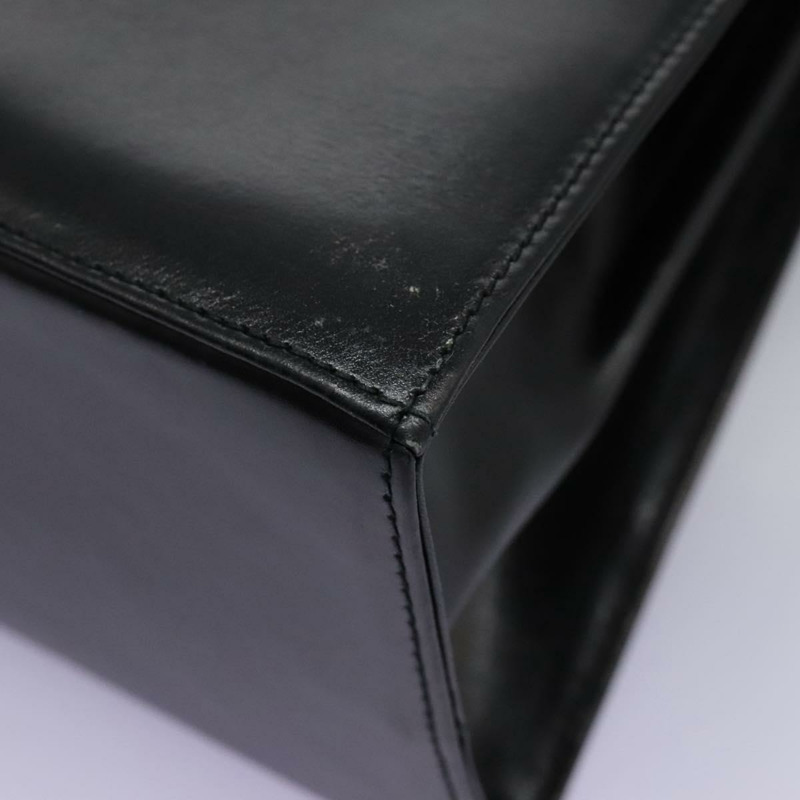 【日本直送】Salvatore Ferragamo Gancini 手提包 皮革 2 款 黑色 金色 正品 fm4391-18