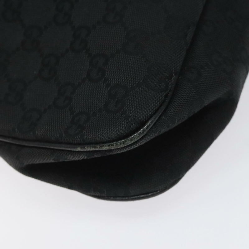 【日本直送】GUCCI GG 帆布單肩包 銀黑色 121023 正品 nb110-8