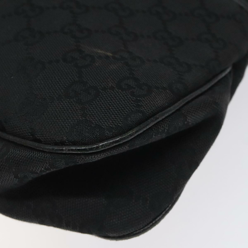 【日本直送】GUCCI GG 帆布單肩包 銀黑色 121023 正品 nb110-13