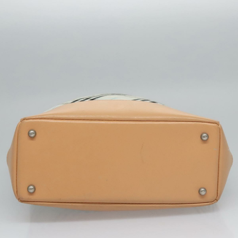 【日本直送】BURBERRY Nova Check Blue Label 手提包 帆布 藍色 正品 EC489-5