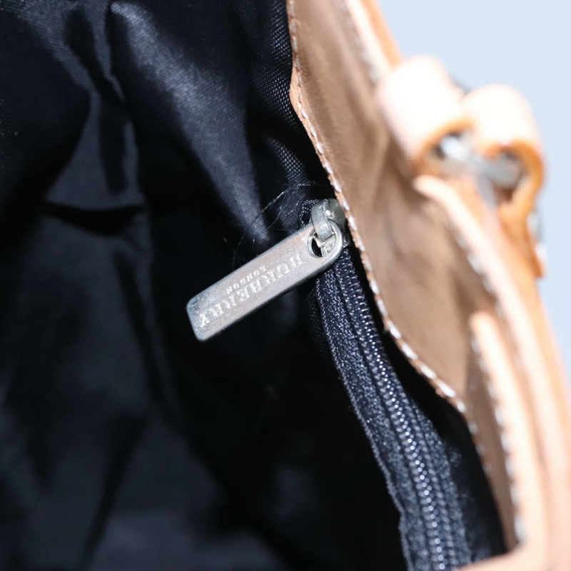 【日本直送】BURBERRY Nova Check Blue Label 手提包 帆布 藍色 正品 EC489-19