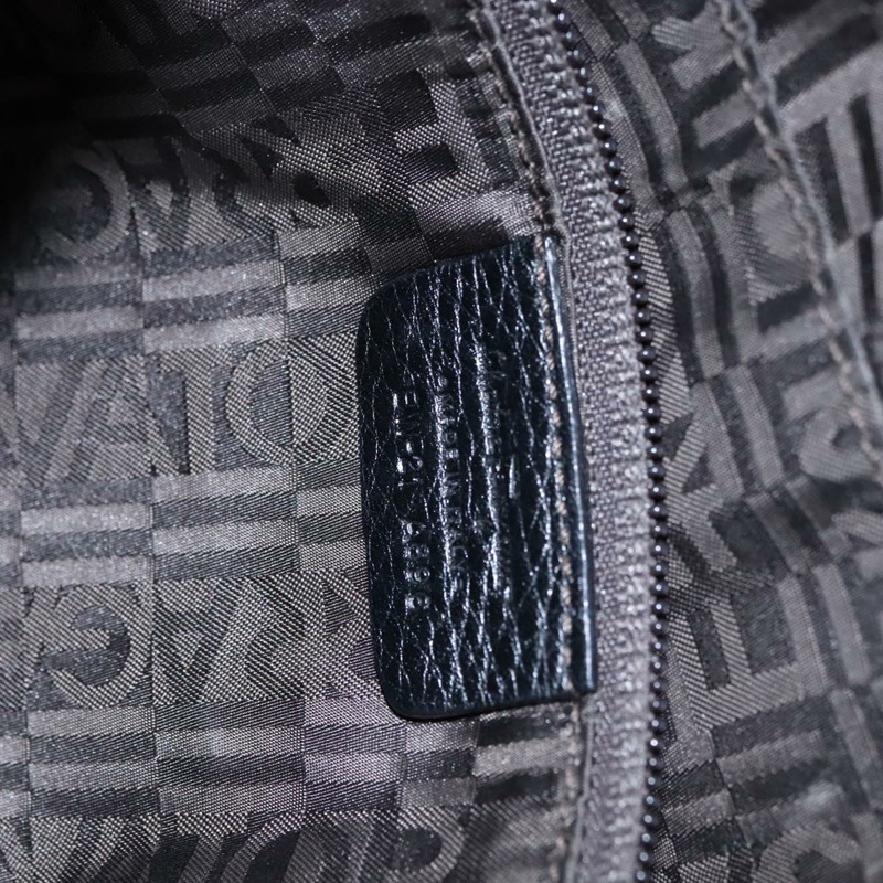 【日本直送】Salvatore Ferragamo Gancini 手袋 皮革 黑銀 正品 BD817-11