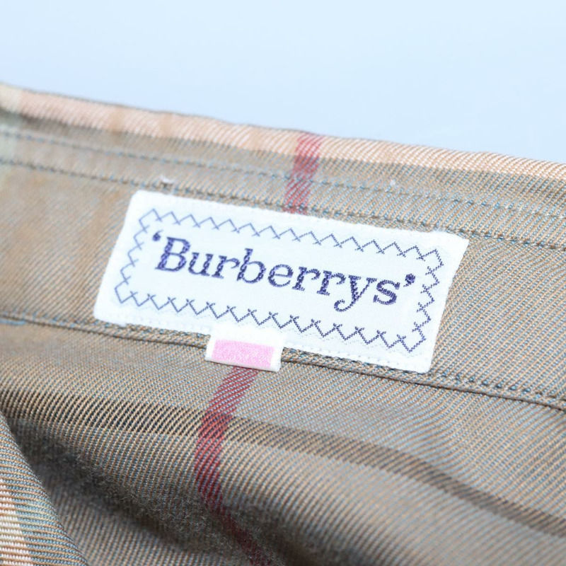 【日本直送】Burberrys Nova 格紋襯衫 棉質 米色 正品 am8015-13