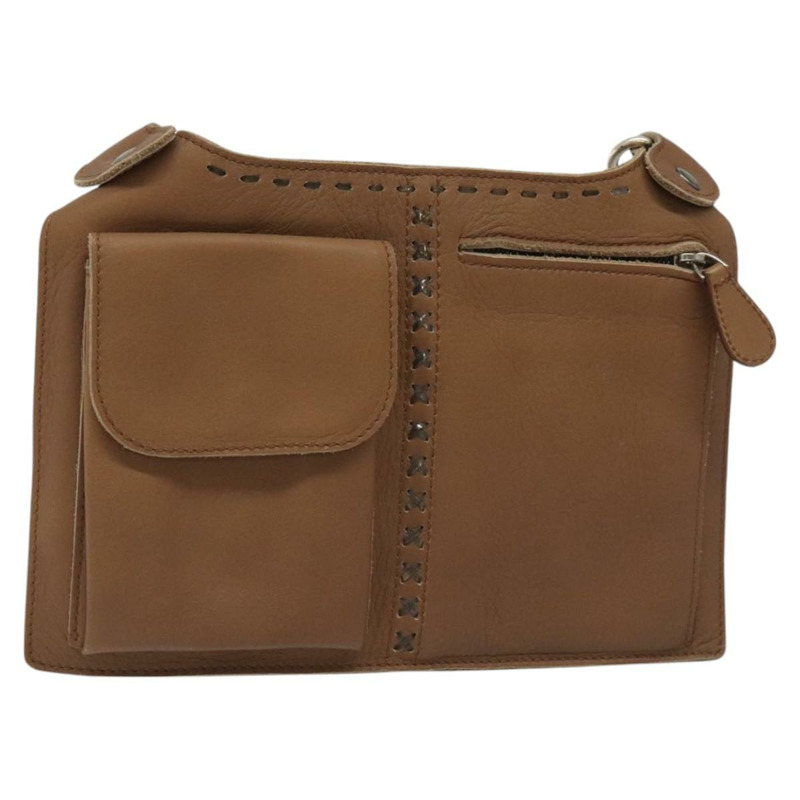 【日本直送】BOTTEGA VENETA 腰包 皮革 棕色 正品 hk2178-0