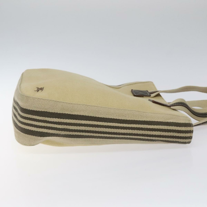 【日本直送】BURBERRY 帆布手提包 米色 正品 ti2950-2