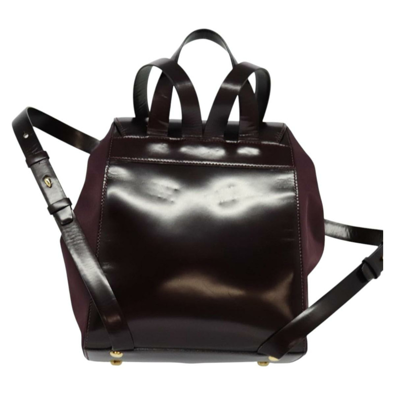 【日本直送】CELINE 背包皮革紫金色正品 sw247-1