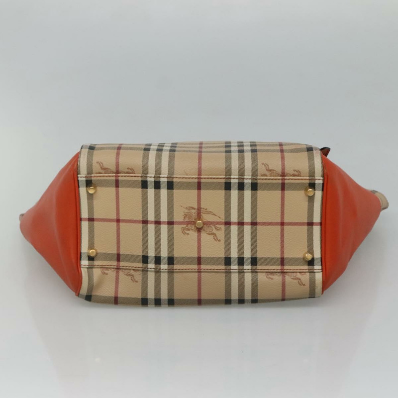 【日本直送】BURBERRY Nova 格紋托特包 PVC 米金色 正品 116245-4