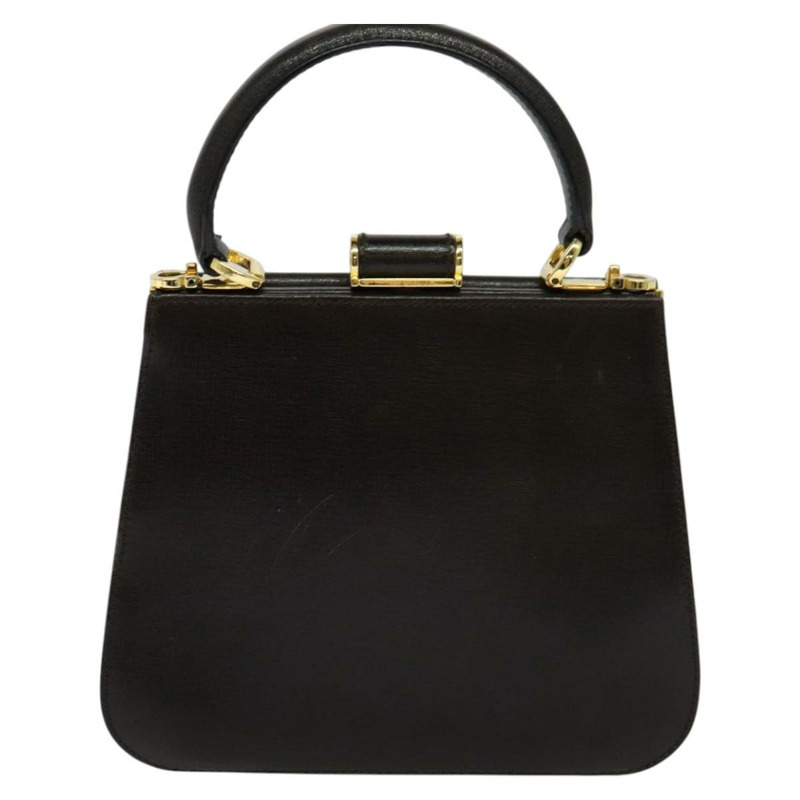 【日本直送】Salvatore Ferragamo 手提包 皮革 2 款 棕金色 正品 BD1172-1