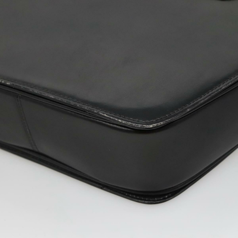 【日本直送】BALLY 手提包 皮革 黑金 正品 BD1285-14