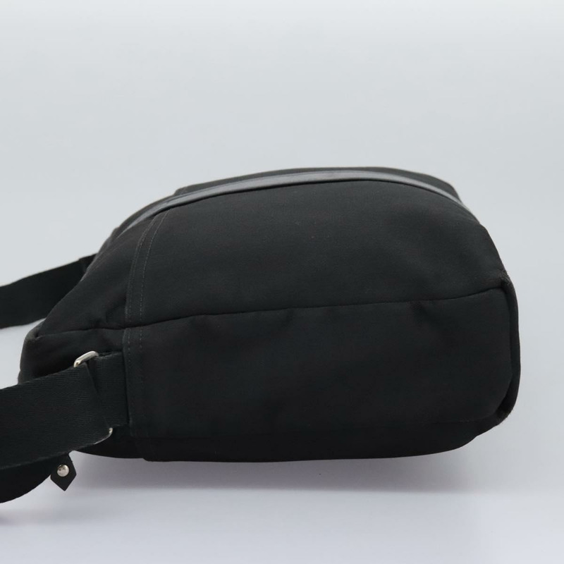 【日本直送】愛馬仕 Acapulco Basas 中型單肩包 尼龍 黑色 正品 nb282-2