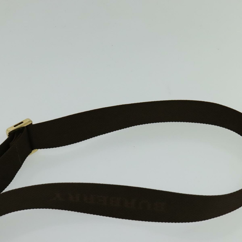 【日本直送】BURBERRY Nova 格紋肩背包 PVC 皮革 米色 正品 BD1450-7