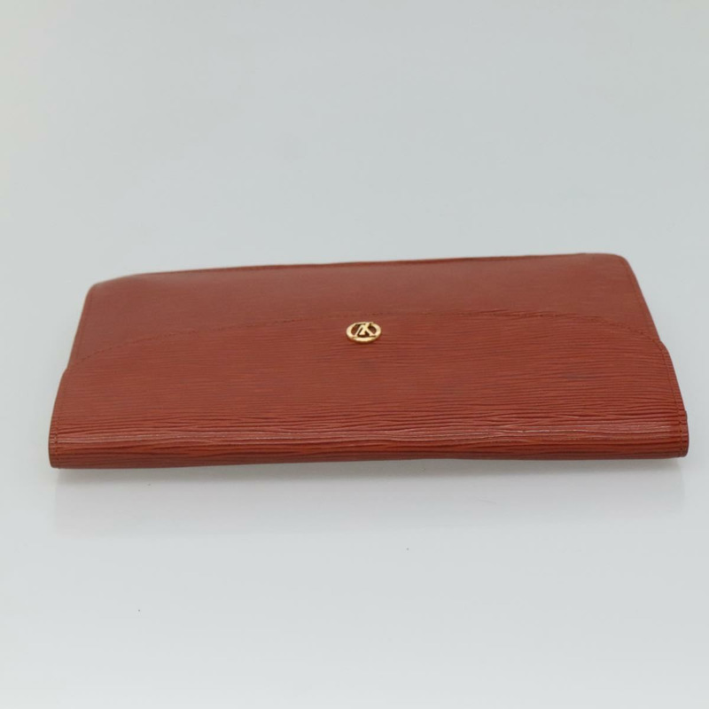 【日本直送】路易威登 Epi Montaigne 27 手拿包 棕色 LV 正品 116953-4