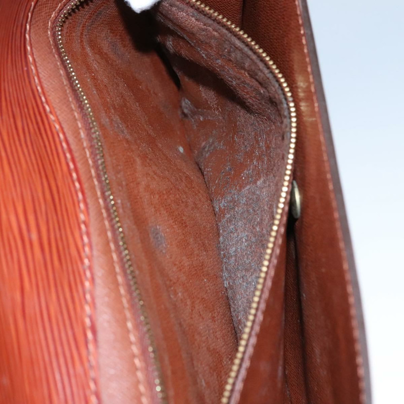 【日本直送】路易威登 Epi Montaigne 27 手拿包 棕色 LV 正品 116953-9